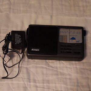 Jensen Weather Radio with Storm Alert And Operated By Battery Or AC Adapter